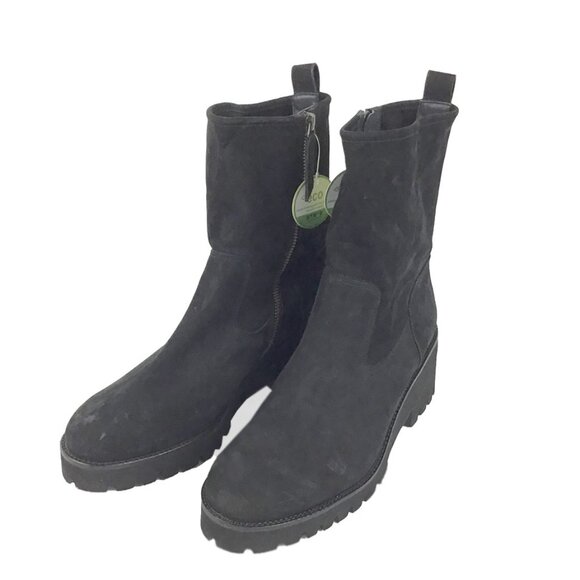 Paul Green Newbury Lug Sole Nubuck Boots - Picture 1 of 12